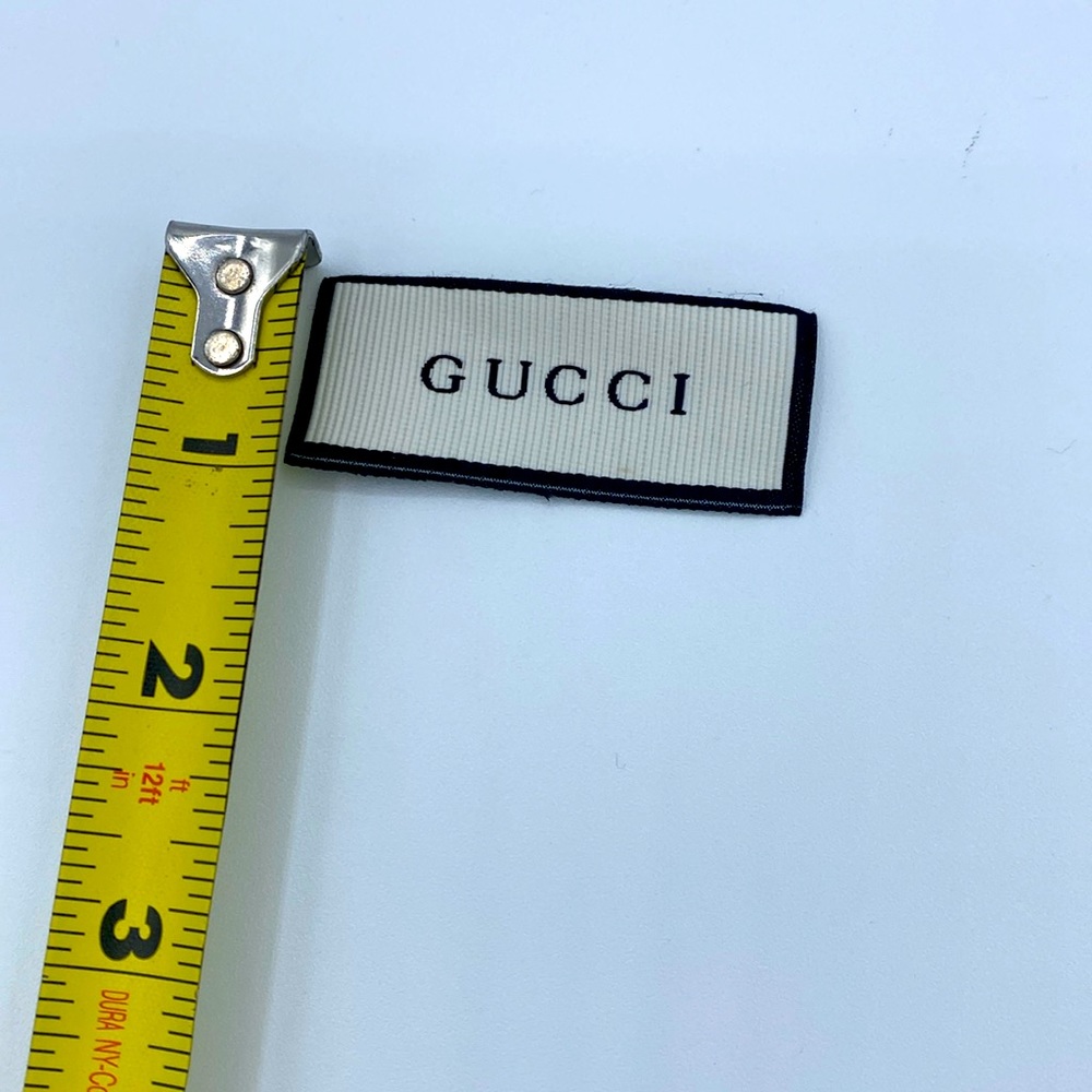 Gucci Label Clothing Tag 1x2